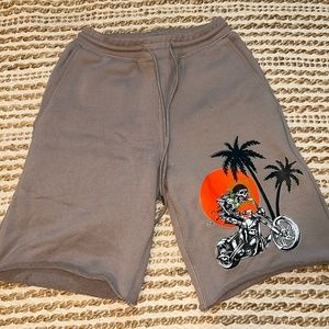 Unisex custom design sweat shorts